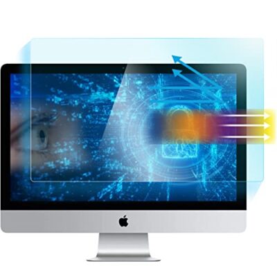  2-Pack Screen Protector for iMac 27-inch Anti Blue Light Anti Glare, iMac Pro 