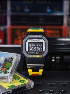 CASIO G-SHOCK DW-5610MT-1JF MixTape Limited Multicolor Watch NEW 