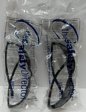Lot of 2 The Safety Director Safety Glasses CRSD112 Anti-Scratch/Anti-Fog