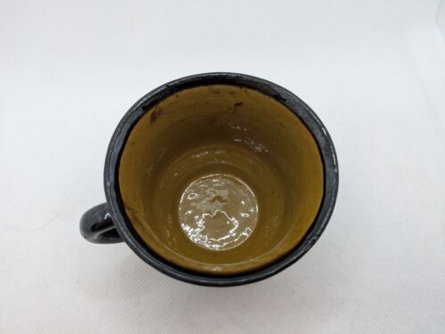 Set 6 Otagiri (?) Tazza da caffè in ceramica smaltata marrone con logo faccina sorridente - Foto 7 di 14