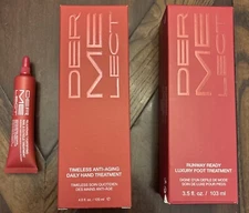 DERMELECT Runaway Ready Luxury Foot & Hand + Nail Cuticle Treatments!!  Bundle!