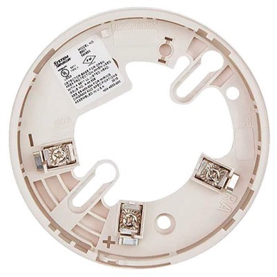 System Sensor B501 Detector Base 200 SRS Std Plug-In Intel 2-Wire 4'' 12/24VDC Fl
