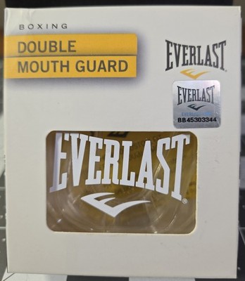 Everlast Boxing Double Mouth Guard -clear - Adult