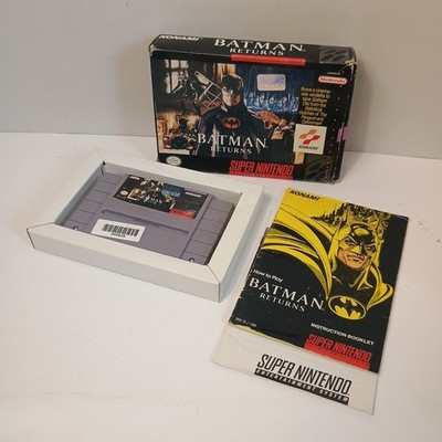 Batman Returns Super Nintendo SNES CIB See Description 