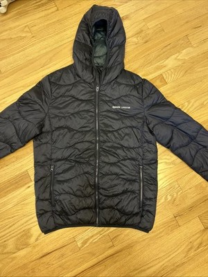 Rock Expedition Norway Unisex Down Puffer Light Weight Coat Navy Size Medium