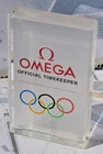 Rare Vintage Sign for Display Original Omega Official Timekeeper Olympics
