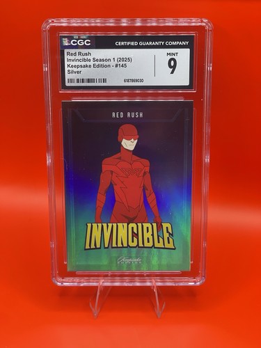 Invincible Season 1 2025 Keepsake Edition Silver Red Rush #145 CGC 9