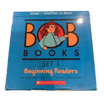 Bob Books - Set 1: Beginning Readers Box Set Phonics Pre reader 16 Books