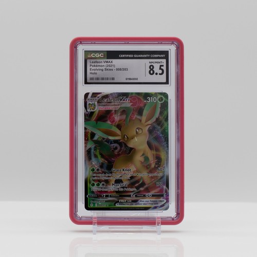 Leafeon VMAX graded CGC 8.5 for sale on eBay