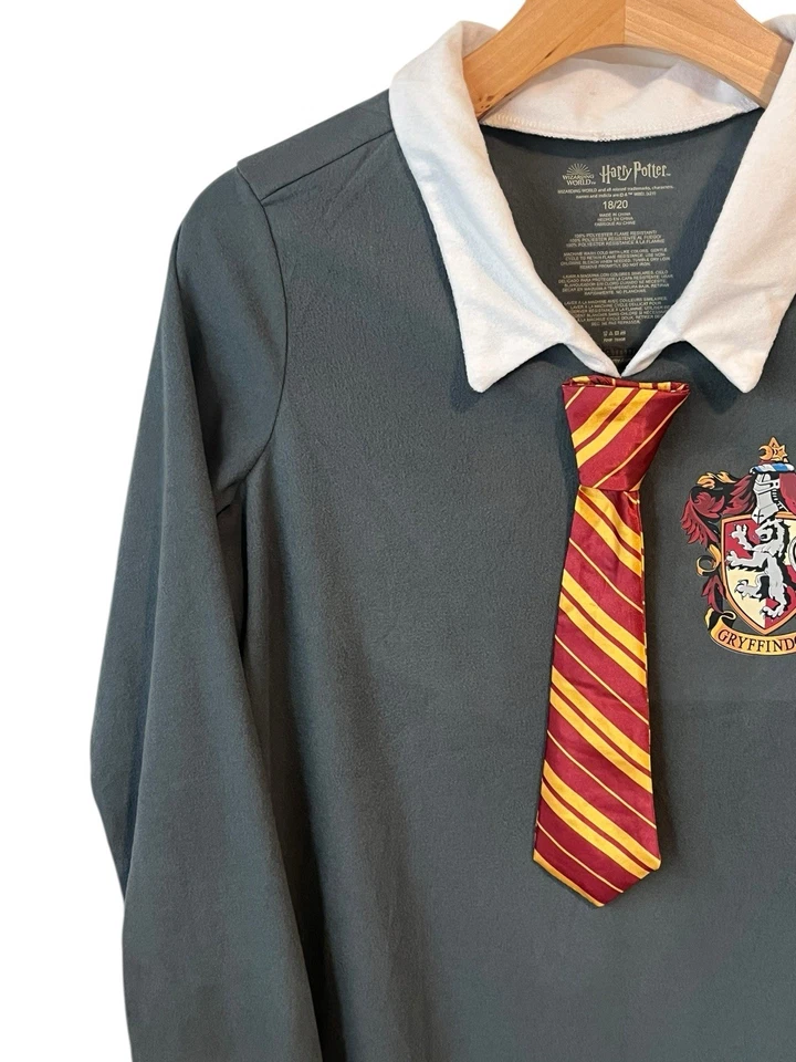Camisón polar Gryffindor niñas talla 18/20 Harry Potter Hermione Granger nuevo con etiquetas Foto 2 de 4