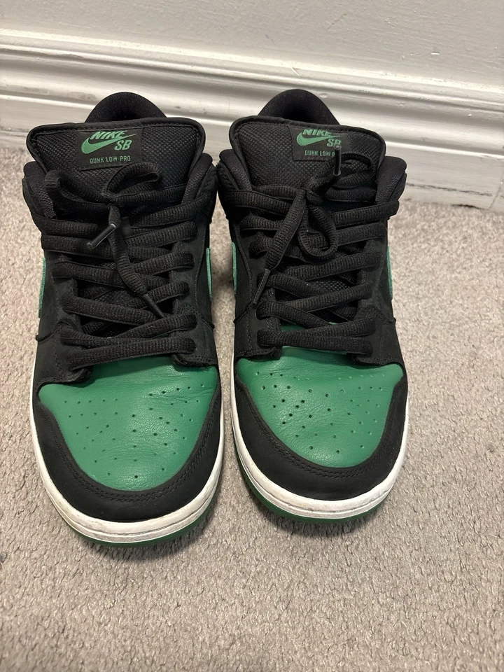 Nike Dunk Pro SB Low J Pack Negro Verde Pino Para hombres Talla 11 Tenis BQ6817-005 Foto 2 de 4