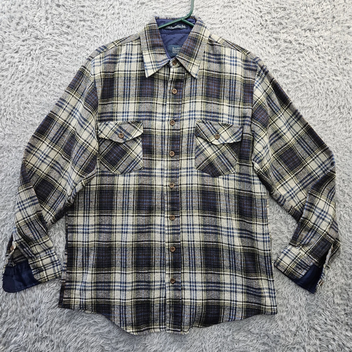 Sears Wool Casual Button-Down Shirts for Men for sale | eBay