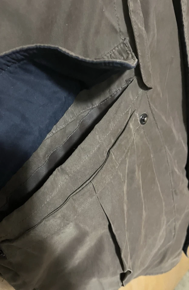 Vtg Forest Club by Rainforest Jacket Down Feather Filled Mens Medium Brown Coat - Image 4 of 4