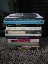 Psychology/Psychotherapy Book Lot:11Titles:Carl Rogers/Joseph Campbell/Rollo May