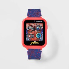 Spider-Man Marvel Smartwatch Camera Games Strap Blue/Red Kids Interactive Watch