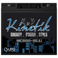 Kinetik HC600 BLU Series 600-Watt 12-Volt High Current AGM Car Audio Power Cell
