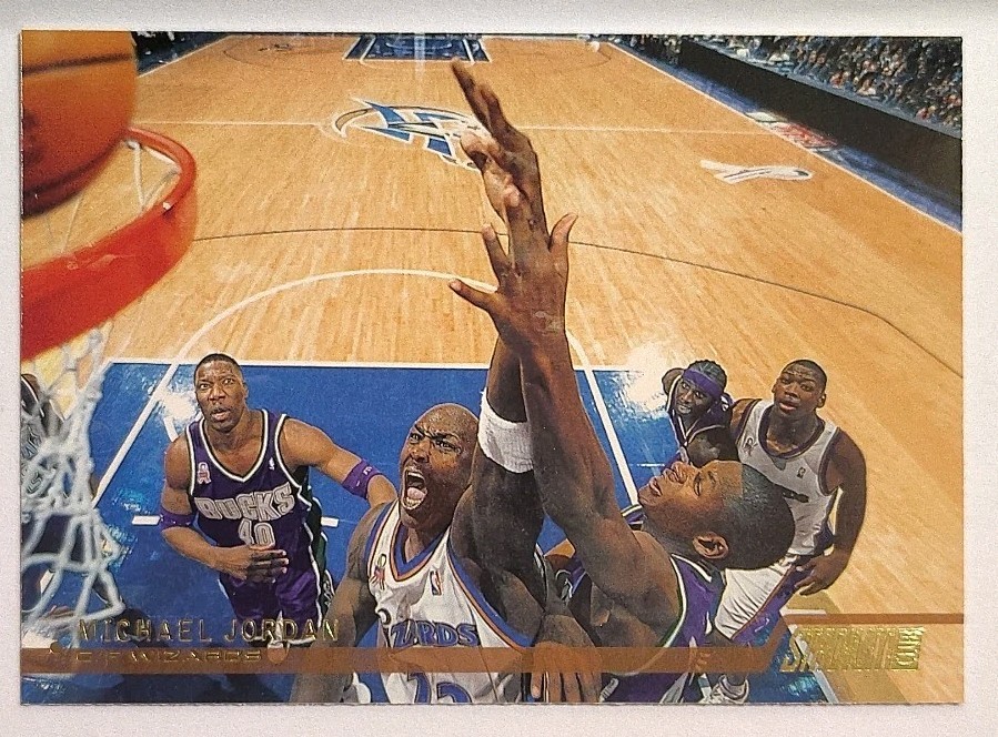 2002-03 Topps Stadium Club - Michael Jordan #100 Tenth Anniversary