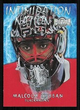 2020-21 Metal Universe Intimidation Nation #IN21 Malcolm Subban