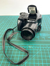 VTG Olympus IS-1 35mm Film Camera Zoom 35-135mm ED Lens Japan Strap Tested Works