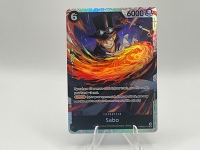 One Piece Sabo PRB02-014 SR Premium Booster Best Vol 2 Super Rare