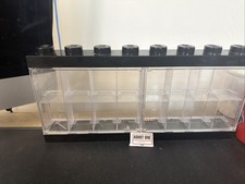 LEGO 16 Mini-Figure Display Case Black Stackable