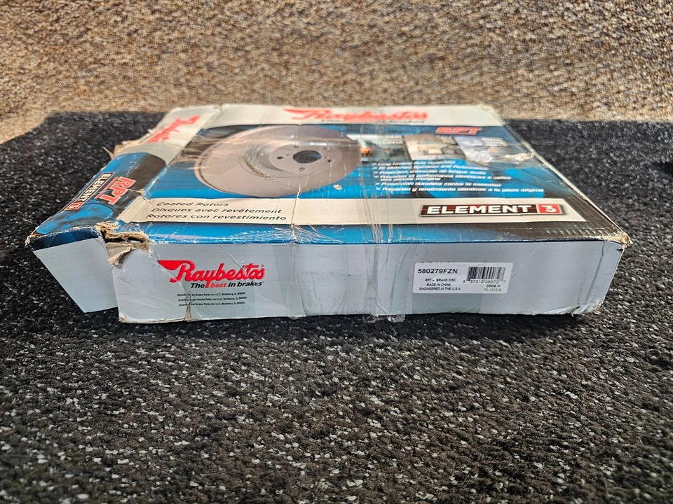 (QTY 2) Raybestos 580279FZN Front Brake Rotor For 2014-2018 GMC Sierra 1500 - Image 3 of 4