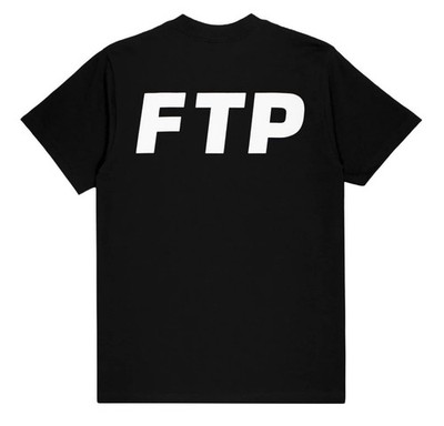 FTP Flocked Logo Tee (Black) Size Large Brand New IN HAND 2026 | eBay