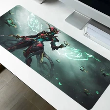 HOT-40*90cmWarframe Gaming Mouse Pad - Large Extended Desk Mat w/Non-Slip Base,