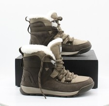 SOREL WHITNEY II WOMENS SNOW BOOTS WATERPROOF UK 4 EU 37 TAUPE RRP £125 KT