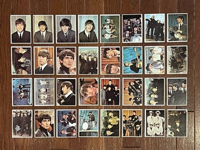 1964 Topps The Beatles Color Cards Complete Set 1-64 EX (Avg