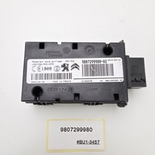 2009-2017 Peugeot 5008 TYRE PRESSURE CONTROL MODULE 9807299980