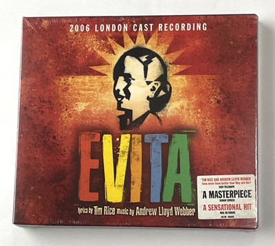 EVITA 2006 London Cast Recording CD New Sealed Tim Rice Andrew Lloyd Webber