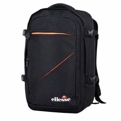 ellesse Cabin Bag Bottega Casual Freizeit Reise Rucksack 16,8 L schwarz neu