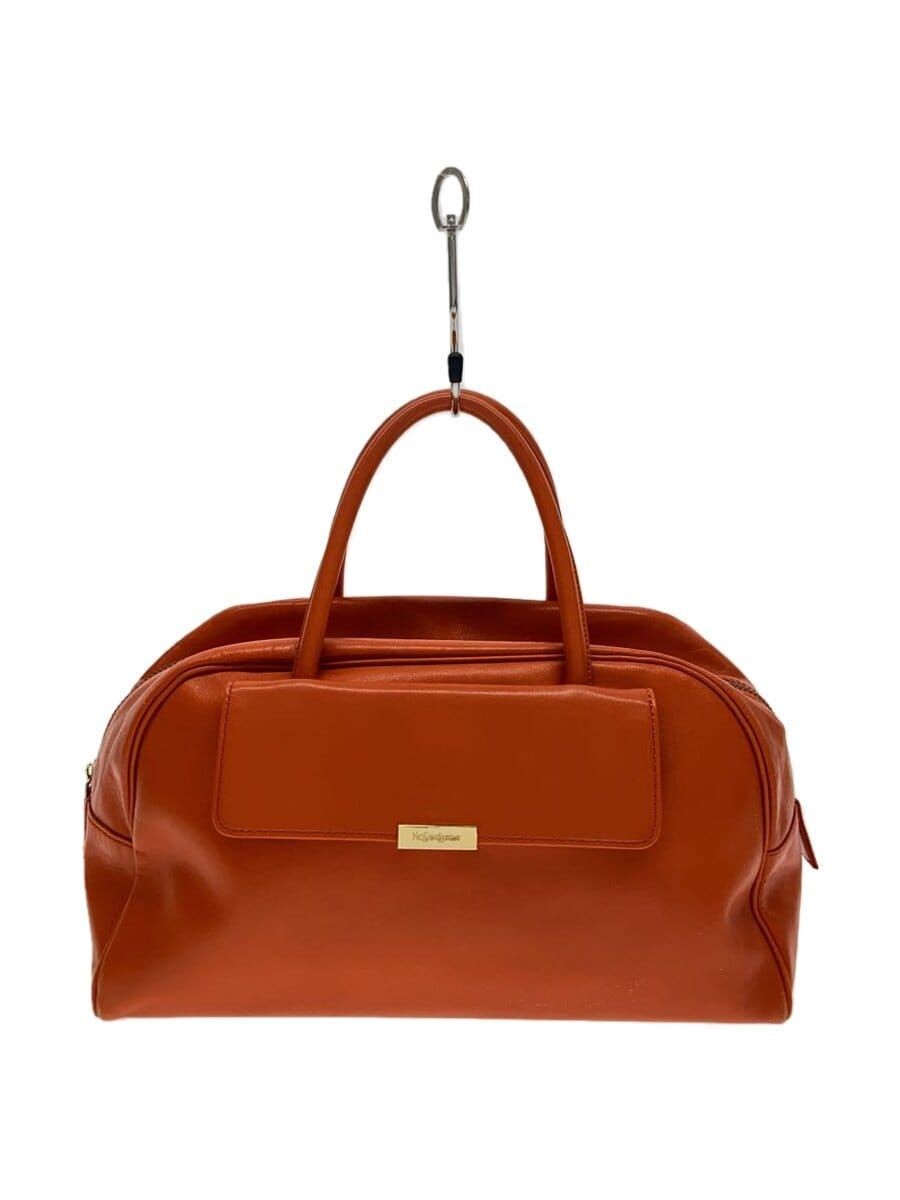 BORSA YVES SAINT LAURENT arancione SOLIDA usata