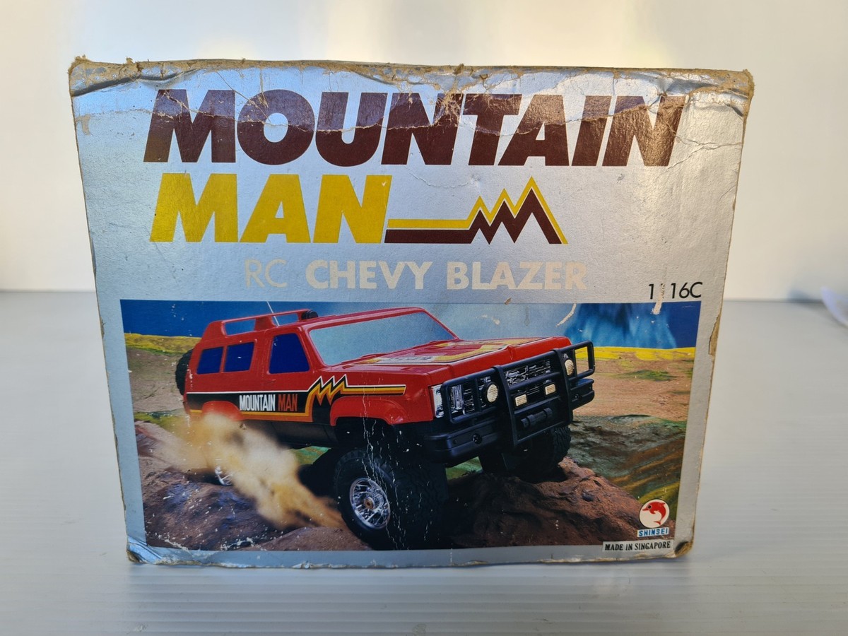 Vintage Mountain Man Chevy Blazer 4WD RC Car Boxed *Read
