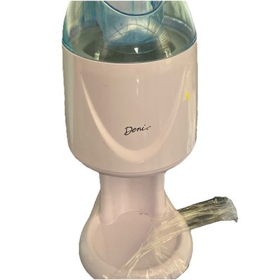 Deni Electric Ice Cream Maker White Blue Clear Plastic Lid