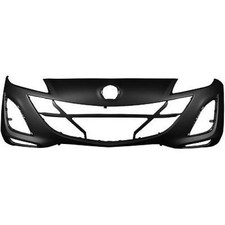 Sport Stoßstange vorne glatt grundiert für Mazda 3 (BL) 2008-2014
