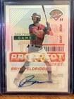2024 Panini Prospect Edition Bryce Eldridge Prospect Ticket #132 Auto RC Giants