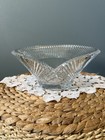 Cristal D’Arques Paris Crystal Bowl Fluted Folded Rim Heavy Lead Crystal France