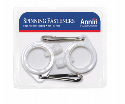 Rotating Flag Pole Ring, 1.25-In., 2-Pk. -286125