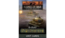 Battlefront Miniatures Flames of War Late War D-Day German Unit Cards FOW FW263U