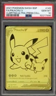 Pokemon Pikachu V Celebrations Ultra-Premium Coll. Full Art Promo SWSH145 PSA 10