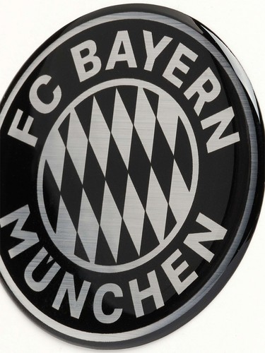 FC Bayern Múnich 3D pegatinas logotipo juego de 2 - Imagen 2 de 3