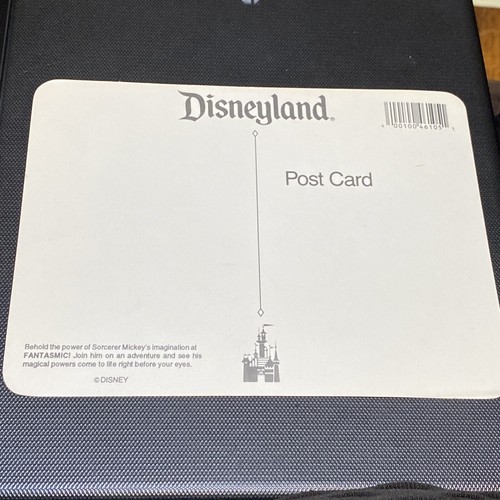 Sorcerer Mickey’s Mouse Fantamic Disney Vintage Disneyland Postcard - Bild 2 von 2