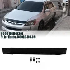 Stone & Bug Deflector Front Hood Shield Replacement for 2003-2007 Honda Accord