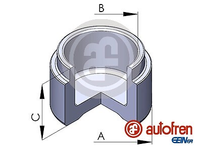 AUTOFREN SEINSA D025127 Kolben Bremssattel Ø 43mm Vorne für 4 RUNNER I HILUX