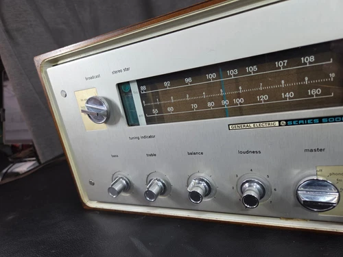 Vintage General Electric Radio Tuner Model 5000 Works VIDEO DEMO! 🎥📺✅ - Picture 5 of 18