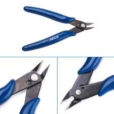 1 pièce pince coupe-fil professionnelle acier coupe-côtes pince à bijoux bleue