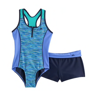 Professional Wetsuits Rash Guard Swimwear Women Knee Length One Piece Swimsuit Shorts Surfing 