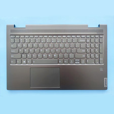 New Palmrest Keyboard Touchpad For Lenovo Yoga 7-15ITL5 Dark Moss US 5CB1A22456